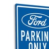 Ford Parking Only Metal Sign - Reserved Ford Wall Decor