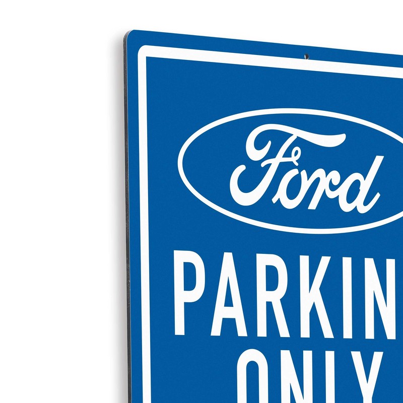 Ford Parking Only Metal Sign - Reserved Ford Wall Decor