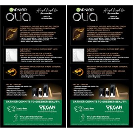 Garnier Hair Color Olia Ammonia-Free Permanent Hair Dye, H02 Highlights for Blondes, 2 Count (Packaging May Vary)