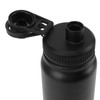 Stainless Steel Water Bottle Leak Proof Black Lightweight Insulated Water