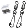 QISHUO Blue Strength Sarkan Snap Fishing Tal Swivel Sarkan Snap