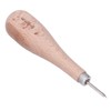 Leather awl, ergonomic design, professional cutting tool made of leather