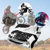 Motorcycle Cuddly Blanket, Soft and Warm Motocross Fluffy Blanket, for