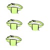 Totority 4pcs Portable Mic Belt Waist Pack for Fitness Securely