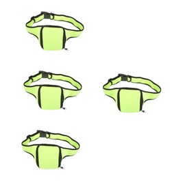 Totority 4pcs Portable Mic Belt Waist Pack for Fitness Securely Holds Microphone Transmitter Suitable for Classes Dance and Public Speaking