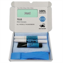 Genuine Colors MINT GREEN 7112 Touch-Up Pen Compatible / Replacement for Ford Green
