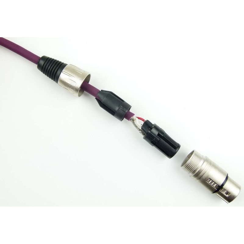 Adam Hall Cables K3MMF1000PUR Microphone Cable 10 m Violet /
