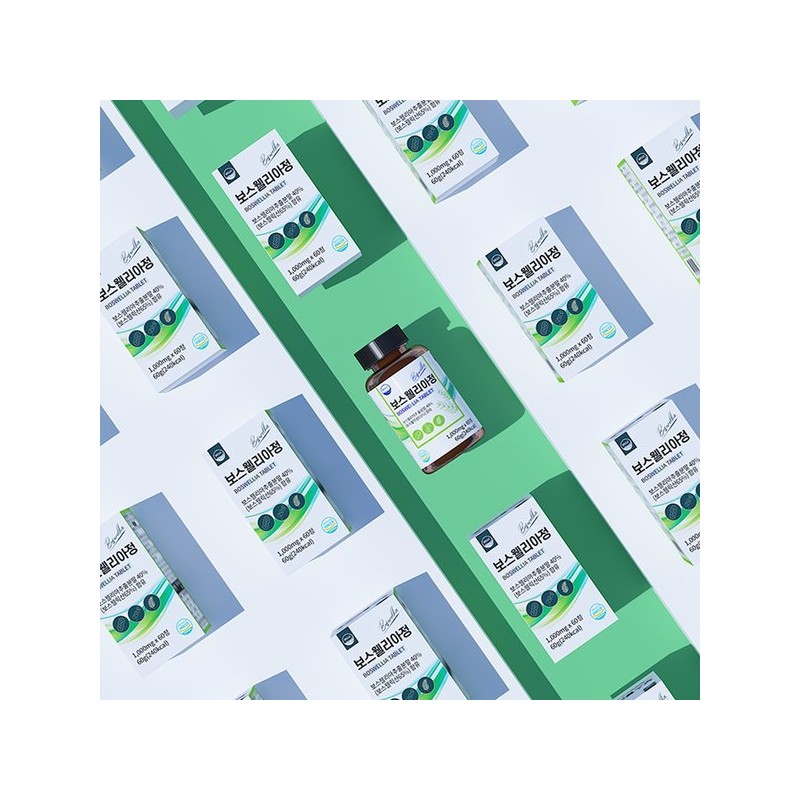 Welliz 웰리즈 보스웰리아정 1000mg x 60정 1개 2개월분 Wellness Boswellia