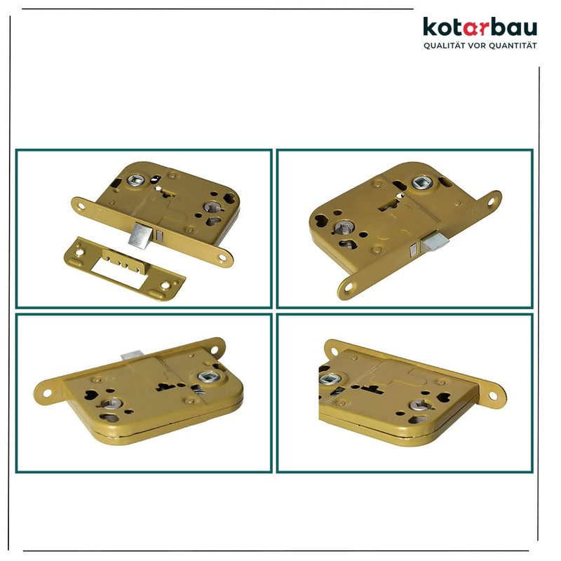 KOTARBAU® Mortise Lock 72/45 WC mm for Interior Doors Universal