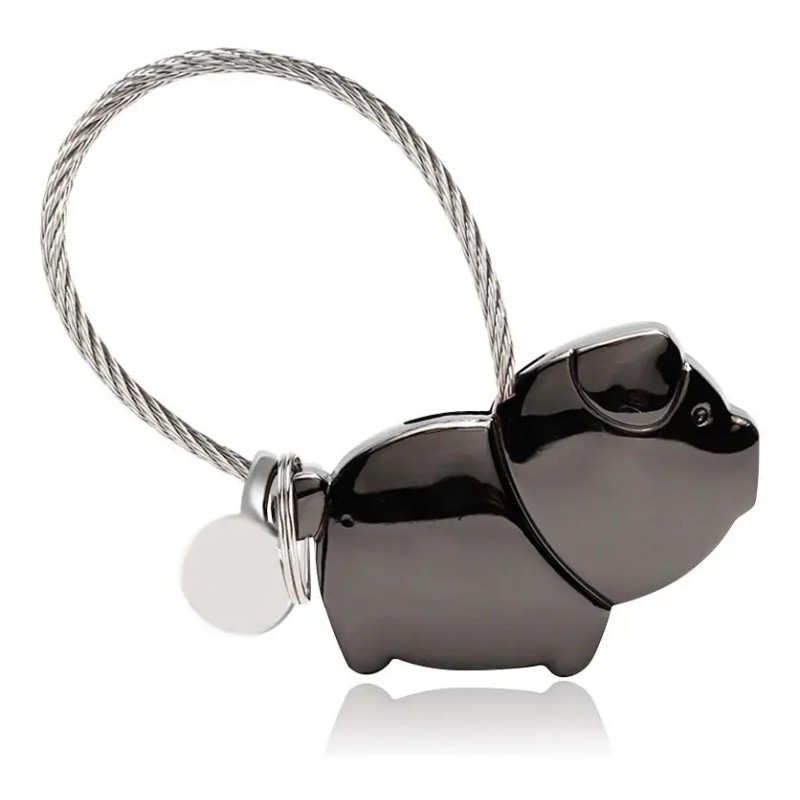 Llavero Magnético Con Diseño De Cerdito, Regalo Para Pareja