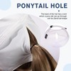 TOP-EX Ponytail Baseball Cap with Sunglass Lock UPF 50 Breathable