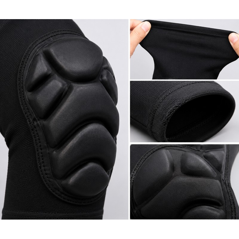 Protective Knee and Elbow Pads for Sports – Shock-Absorbing Sponge