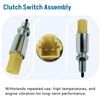 Qiqimingxin Clutch Neutral Safety Switch Assembly Fits for Honda Civic