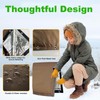 Backflow Preventer Insulated Cover (5˚F) Thick 6-Layer Fabric Pipe Insulation