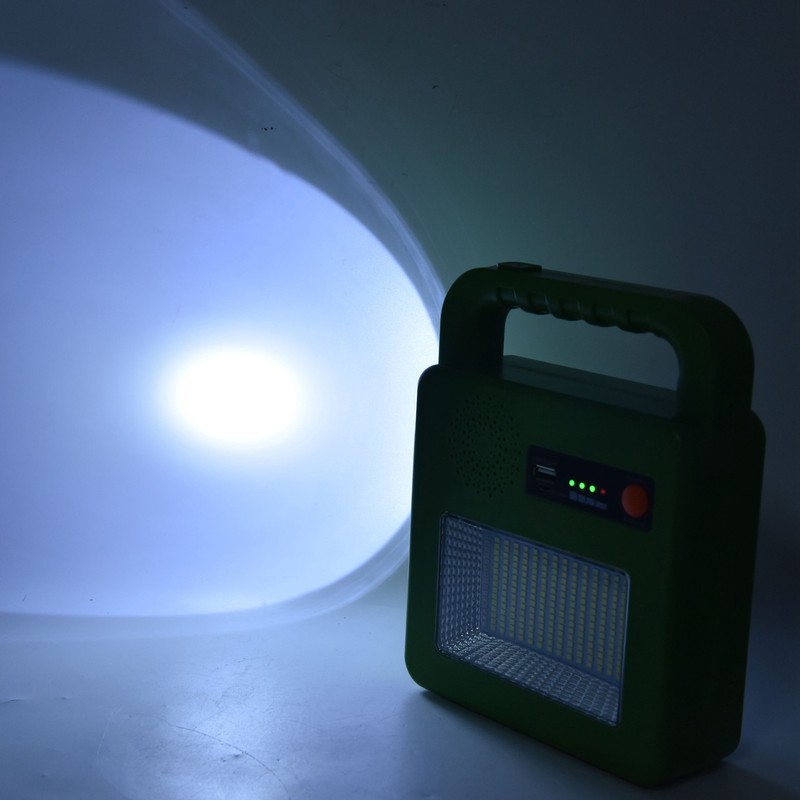 LED Flashlight with Bluetooth Speaker 5 Mode Emergency Flashlight Solar