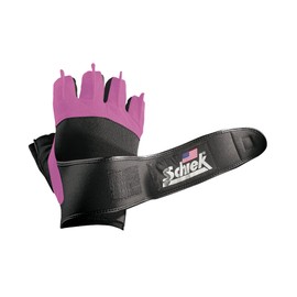 Schiek 540 Lifting Gloves with Wrist Wraps (Genuine Japanese Product) Pink X-Small