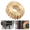 Worm Gear 20T 91704861 Aluminum Alloy Repair Maintenance Replacement for
