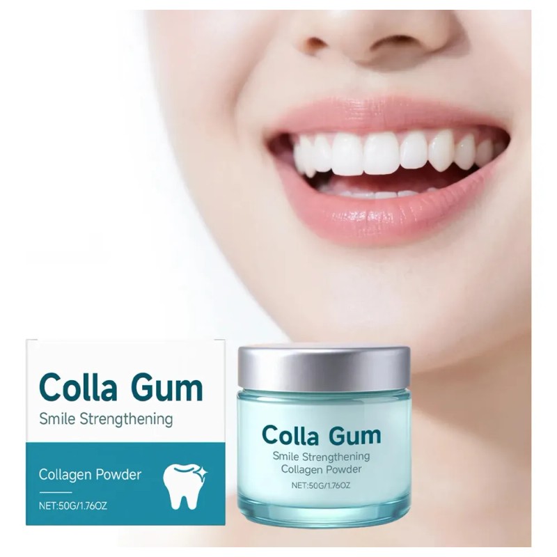 1 Pieza Polvo Blanqueador Dental Colla Gum