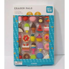 Pen+Gear NEW Pen+Gear Eraser Pals Sweets/Dessert