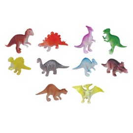 12 Mini Dinosaur Toys / Gift Favours / Childrens Kids Party Bag Fillers