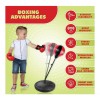ToyVelt Punching Bag for Kids and Boxing Equipment, Boxing Gloves