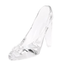 Mircube Crystal Shoes Glass Birthday Gift Home Decor High-Heeled Shoes Wedding Shoes Figurines Miniatures Ornament