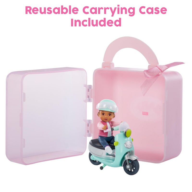 Baby Born MINIS Playset - Medium Tan Skin Tone Doll