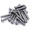 M2.5 (2.5mm x 20mm) Hex Socket Button Machine Screw (Bolt)