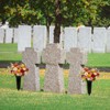 4 pieces Grave Vases with Spikes, Plastic Flower Holder Memorial