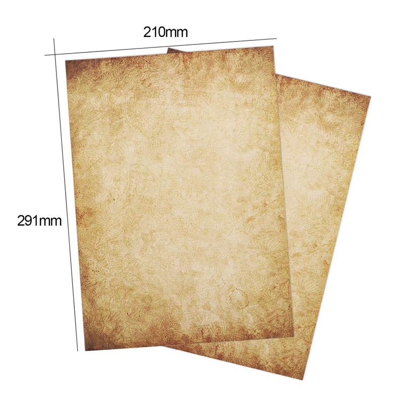Absofine Old Casanova Writing Paper 60 Sheets of Old Paper