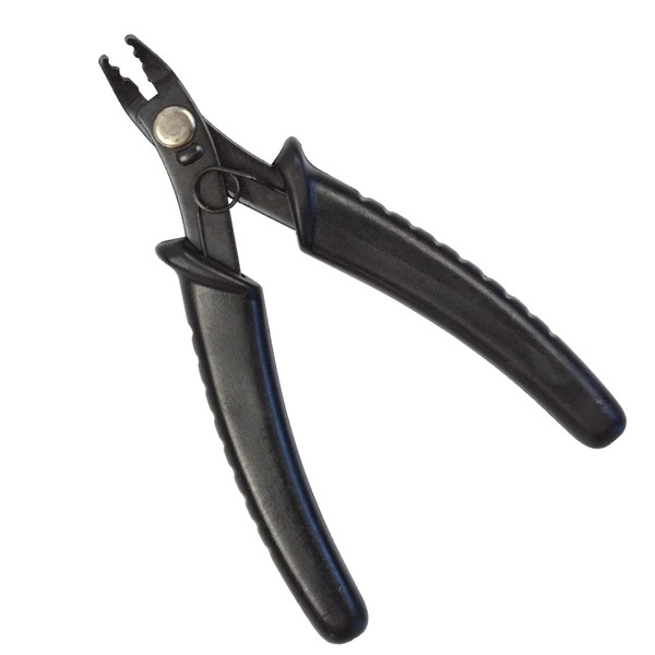 Alicates de pelo multifuncionales para rebordear extensiones de pelo micro