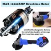 Variable Speed Angle Grinder, Battery Grinder Power Grinders with Brushless