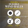 Mozi Sports Wind Cricket Balls - Indoor & Outdoor Soft