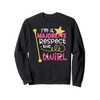 I'm a Majorette Respect the Twirl Sweatshirt