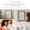 Kaciola Family Handprint Kit, DIY Newborn Keepsake Frame, Baby Hand