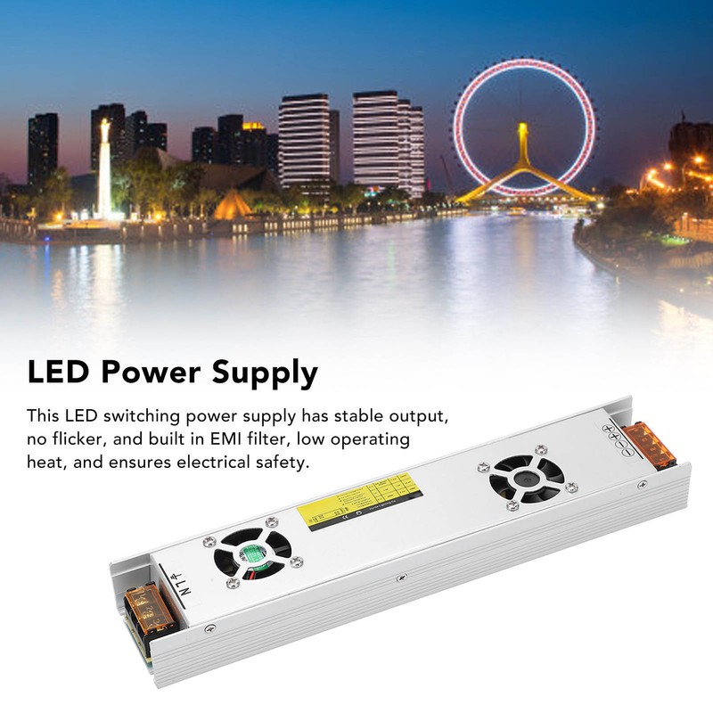 400W Switching Power Supply Indoor LED Strip Light Box Driver