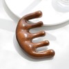 Wooden Massage Comb, 1 Count Head & Scalp Massaging Comb,