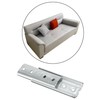 4 Sets Heavy Duty Interlocking Couch Brackets,Metal Sofa Connectors