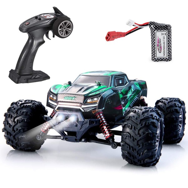 VATOS Remote Control Car RC Car High Speed Off-Road Vehicle 1:20 Scale 26km/h 4WD 2.4GHz RC Monster Truck Electric Racing Car RC Buggy Truck Crawler Electric Hobby Car Toy for Adults and Kids
