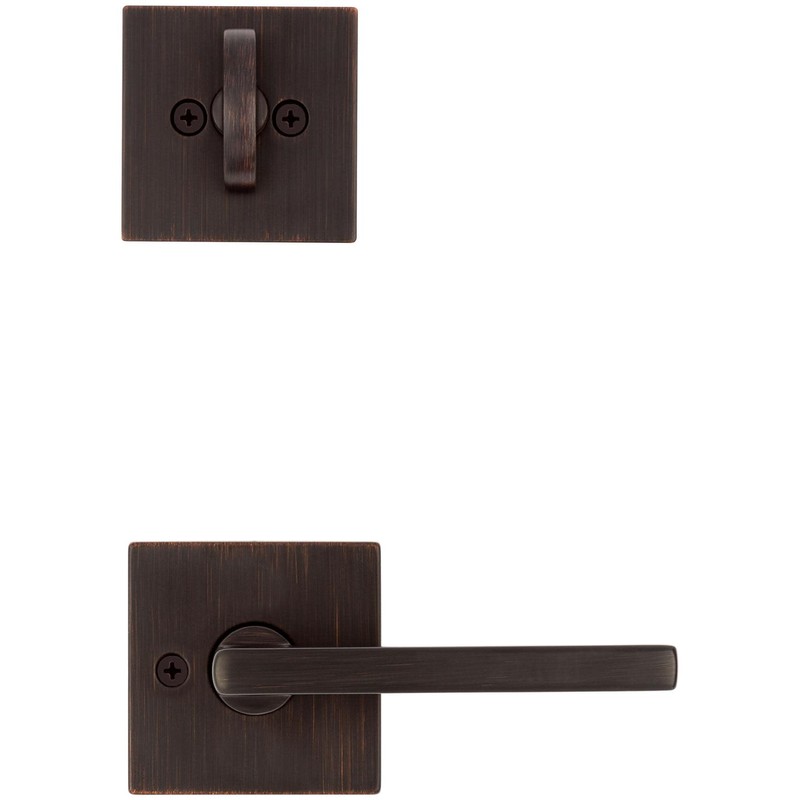 Halifax and Deadbolt Interior Pack (Square) - Deadbolt Keyed One