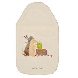 Mr. & Mrs. Panda Hot Water Bottle Hedgehog Feather Decoration Gift Small Hot Water Bottle, Forest Animals, Campfire, Children's Hot Water Bottle, Adventure, Camping, Animals