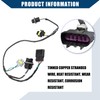 Hihaha No.15930264 Headlight Wiring Harness Headlamp Socket Connector Wire for