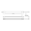 Metalux SHP 4 ft. 96-Watt Equivalent, Integrated LED, White Shop