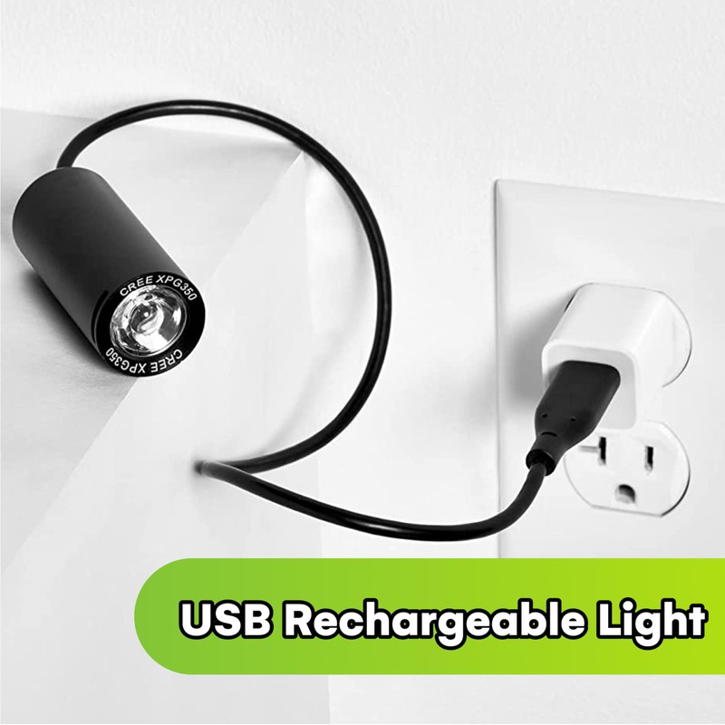 StarBright Grill Light Rechargeable LED Grill Light for Big Green