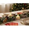 CozierGlow Rechargeable Flameless Tealights Candle with Remote Timer, 3D Moving