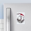 CafePress Xmasbaseball Rectangle Magnet, 3"x2" Refrigerator Magnet