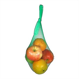 1000-Pack Green Soft Net Produce Bags – 15" Drawstring Mesh Bags for Fruits & Vegetables – Reusable, Breathable, Washable – Ideal for Grocery, Market, and Farm Use