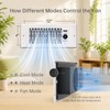 Smart Register Booster Fan for 4” x 12” Vents, Thermostat