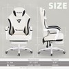 Vonesse Gaming Chair, Computer Chair Fabric with Pocket Spring Cushion,