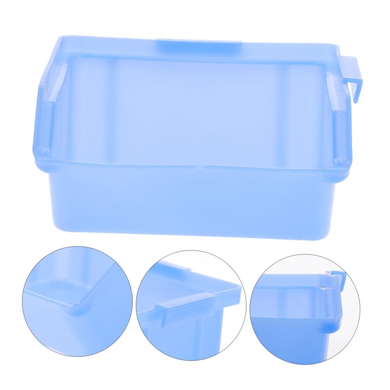 SHINEOFI 12Pcs Storage Box Organizer for Warehouse Parts Oblique Mouth